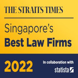 2022.The Straits Times Logo.Best Law Firm